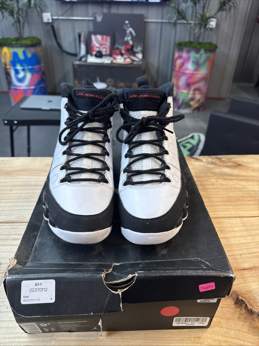 Size 9.5 - Jordan 9 Retro OG 2016