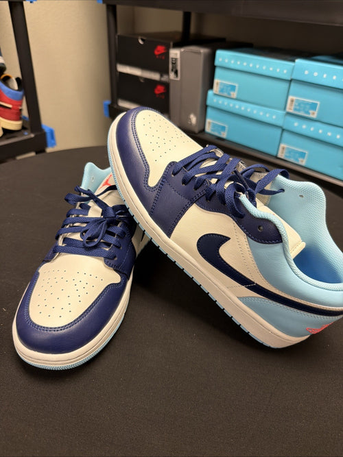 Air Jordan 1 Low Blue Sail Chill Men’s size 10