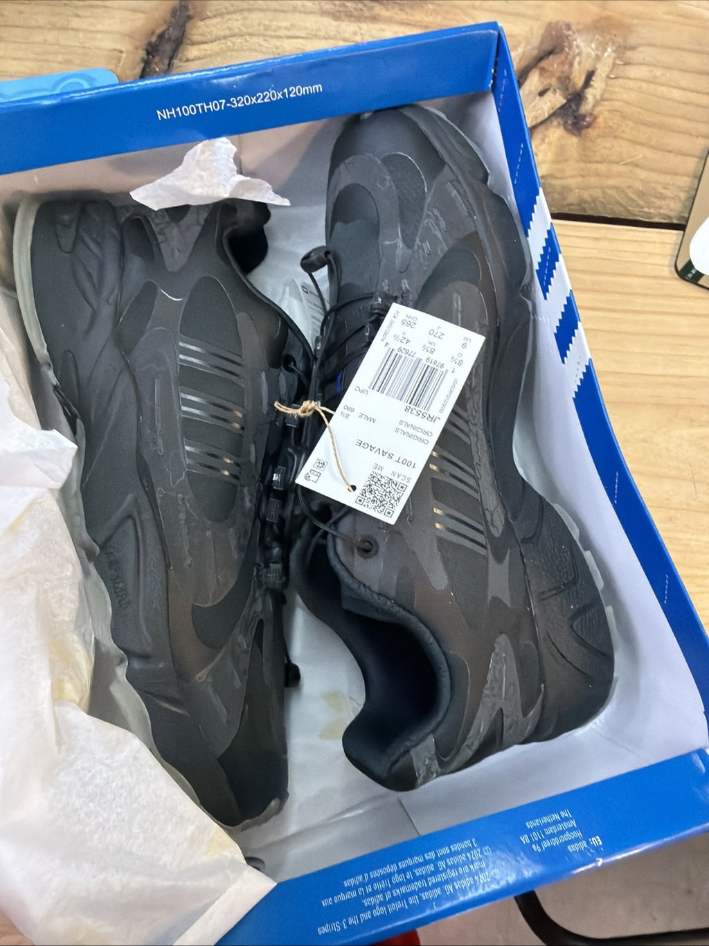 Size 9 - 100 Thieves x adidas Savage Geo Camo