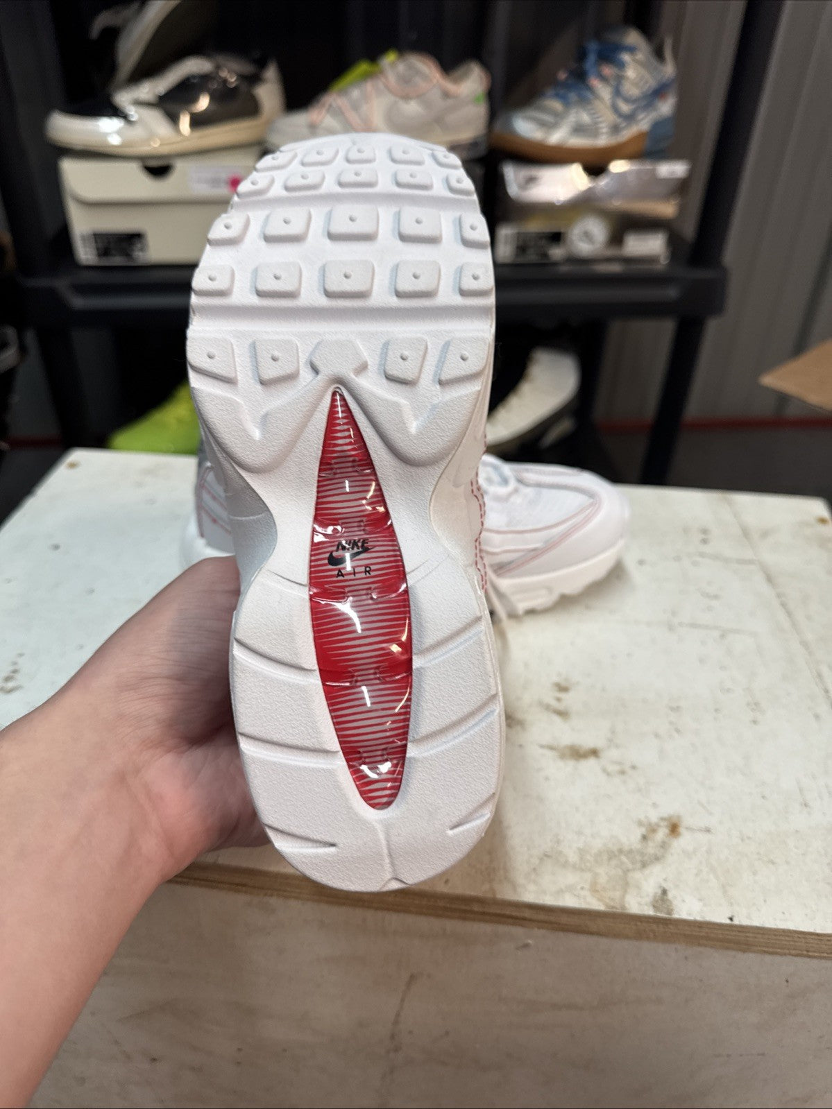 Size 2Y - Nike Air Max 95 Recraft LTR GS Candy Cane | Replacement Box