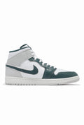 Nike Air Jordan 1 Mid SE White Sail Grey Oxidized Green Men Casual FQ7720-103
