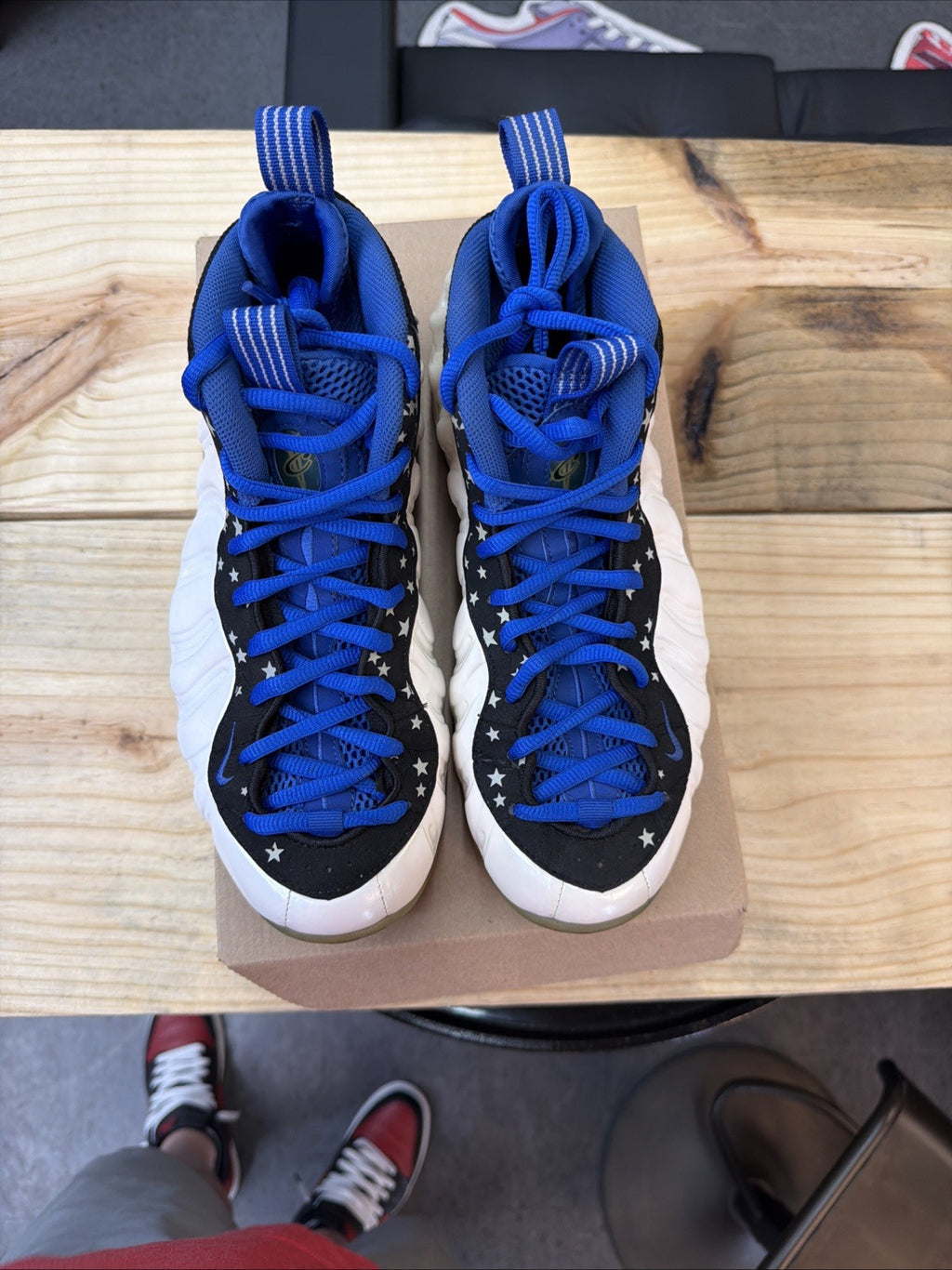 Nike Air Foamposite One Shooting Stars Size 9.5 2013