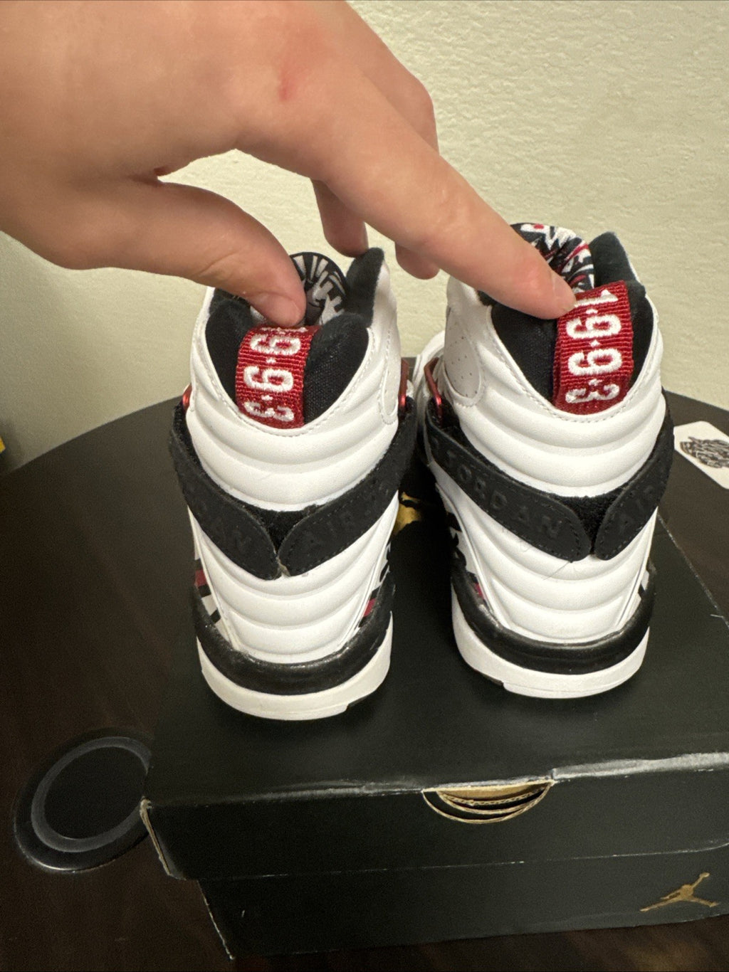 Size 5Y - Air Jordan 8 Retro BG Alternate MISMATE