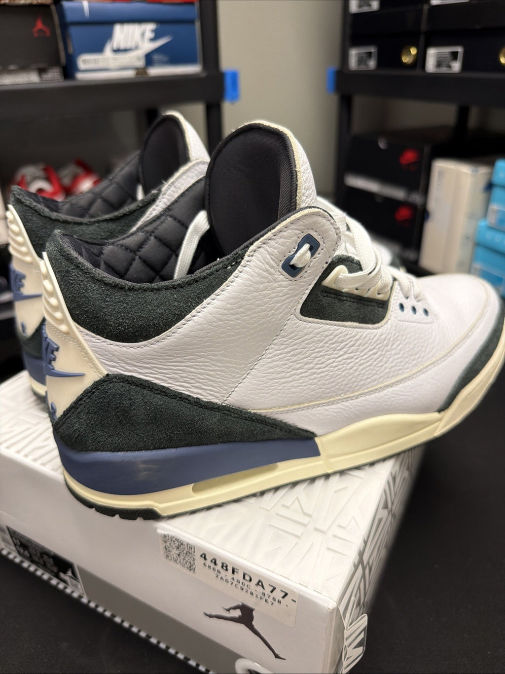 Sz 11 - Air Jordan 3 Retro - A Ma Maniére - Diffused Blue - 2025 - Pre Owned