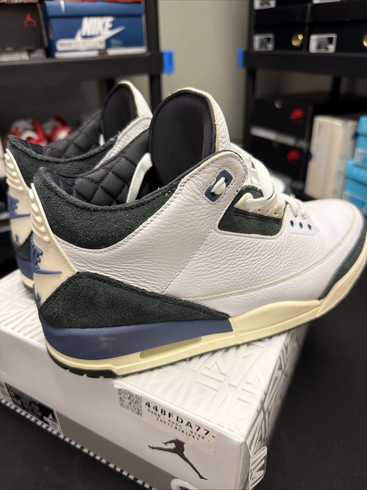 Sz 11 - Air Jordan 3 Retro - A Ma Maniére - Diffused Blue - 2025 - Pre Owned