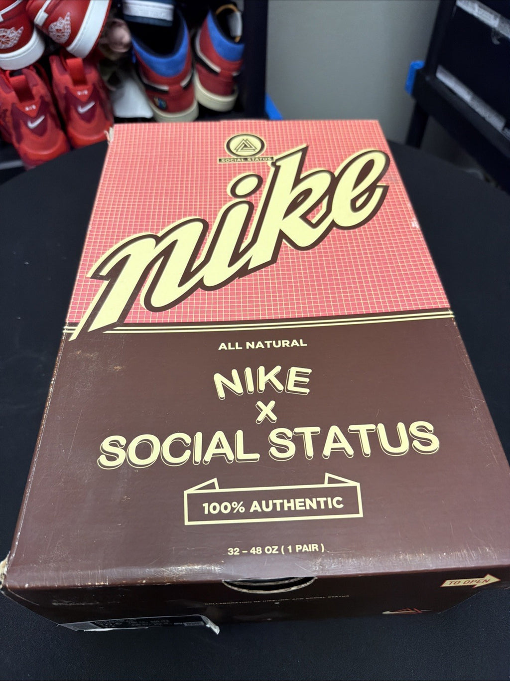Size 10.5 - Nike Social Status x Dunk Mid Chocolate Milk