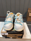 Size 7.5 - Nike Dunk Low x Off-White ‘Lot 02 of 50’ Grey Mens DM1602-115 (Clean)