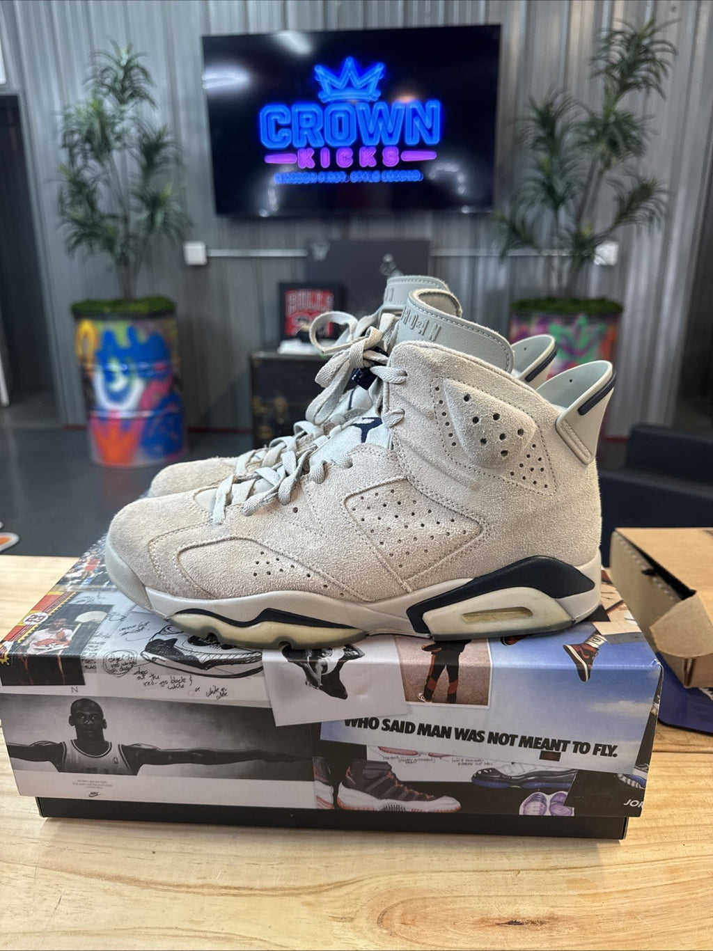 Size 10 - Jordan 6 Retro Mid Georgetown