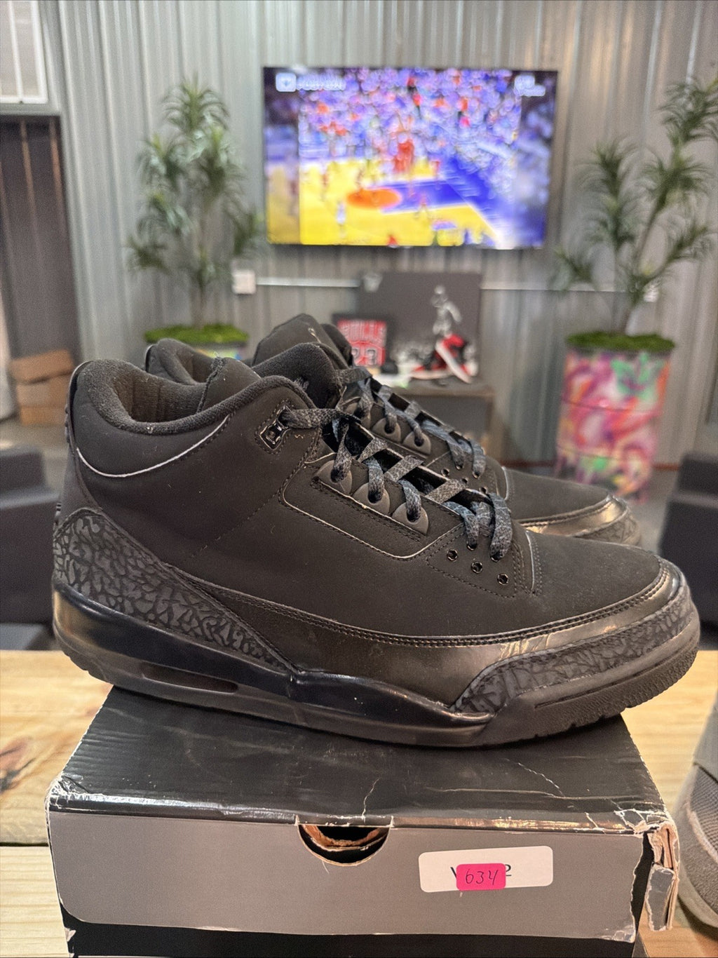 Size 13 - Air Jordan 3 Retro Black Cat