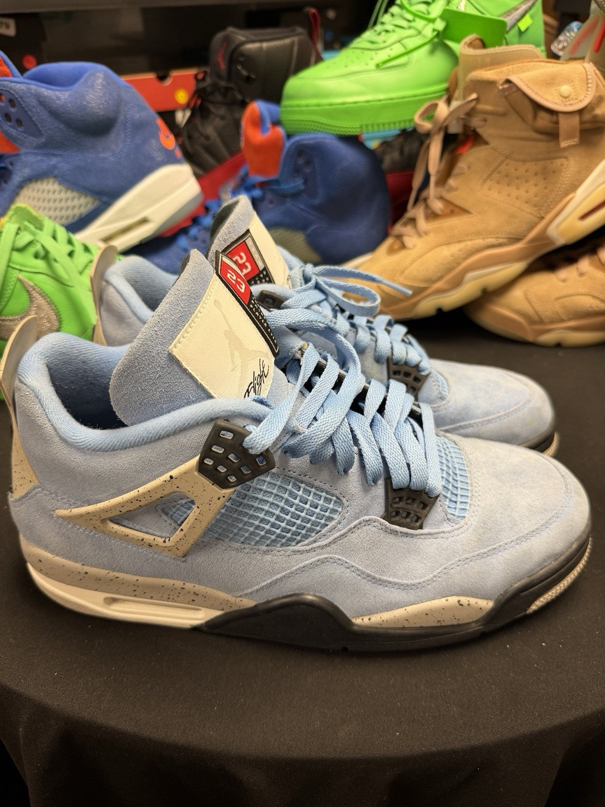 Size 11 - Jordan 4 Retro Mid University Blue