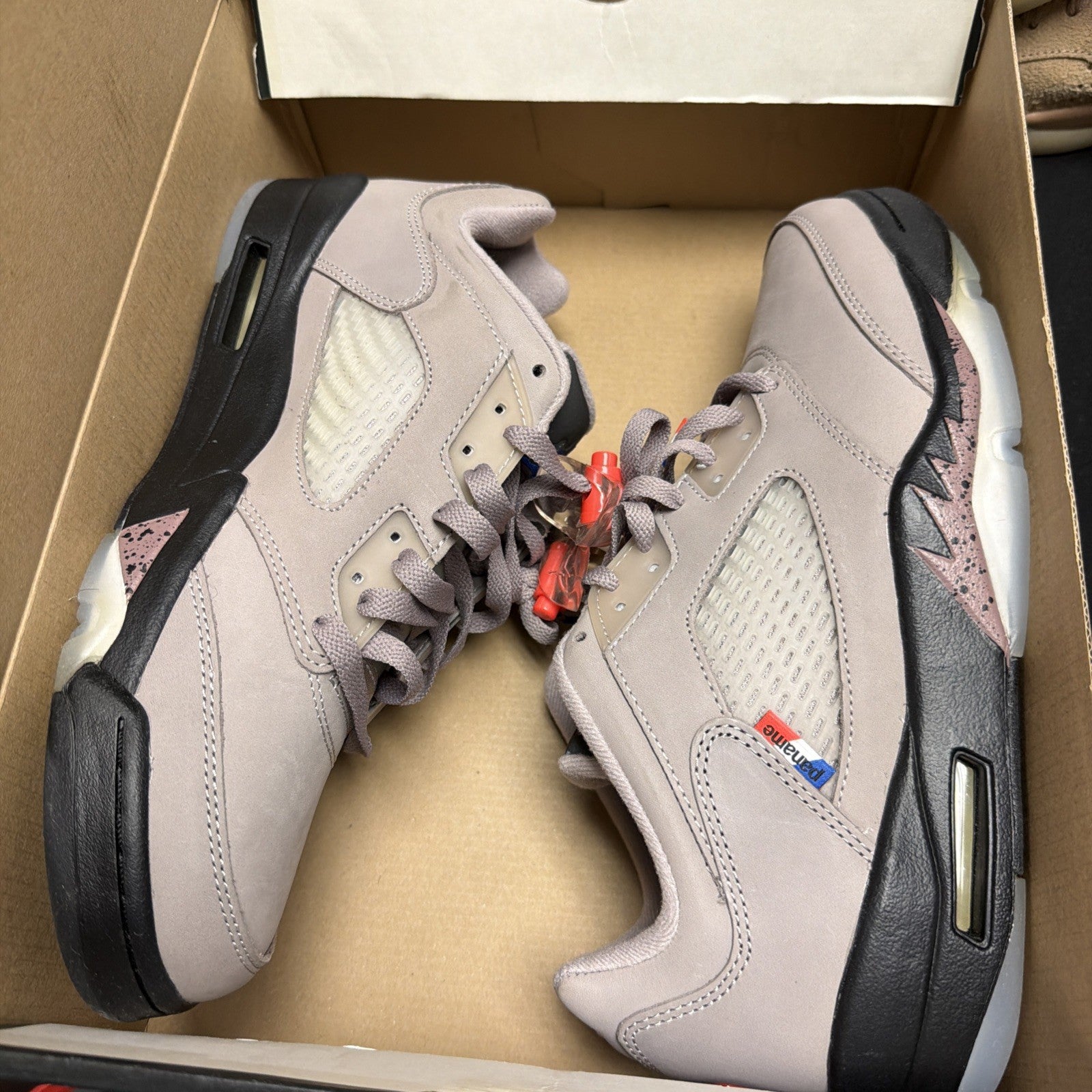 Size 9 - Paris Saint-Germain x Air Jordan 5 Retro Low Paname - New