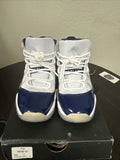 Nike Air Jordan 11 XI Retro Youth Win Like 82 White Blue Size 5Y | Worn Once