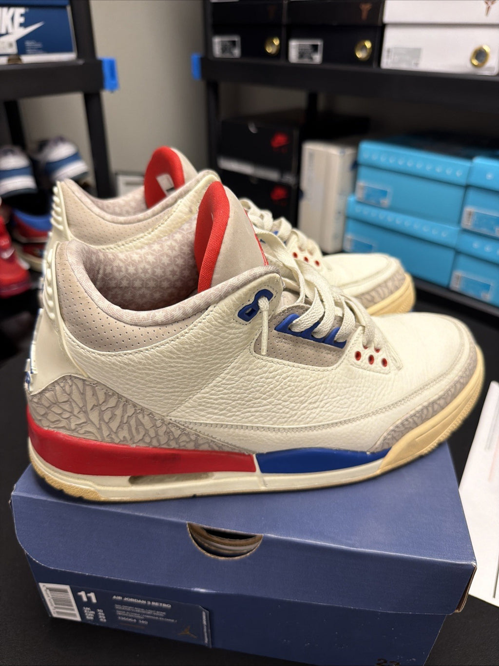 Size 11 - Air Jordan 3 Retro International Flight