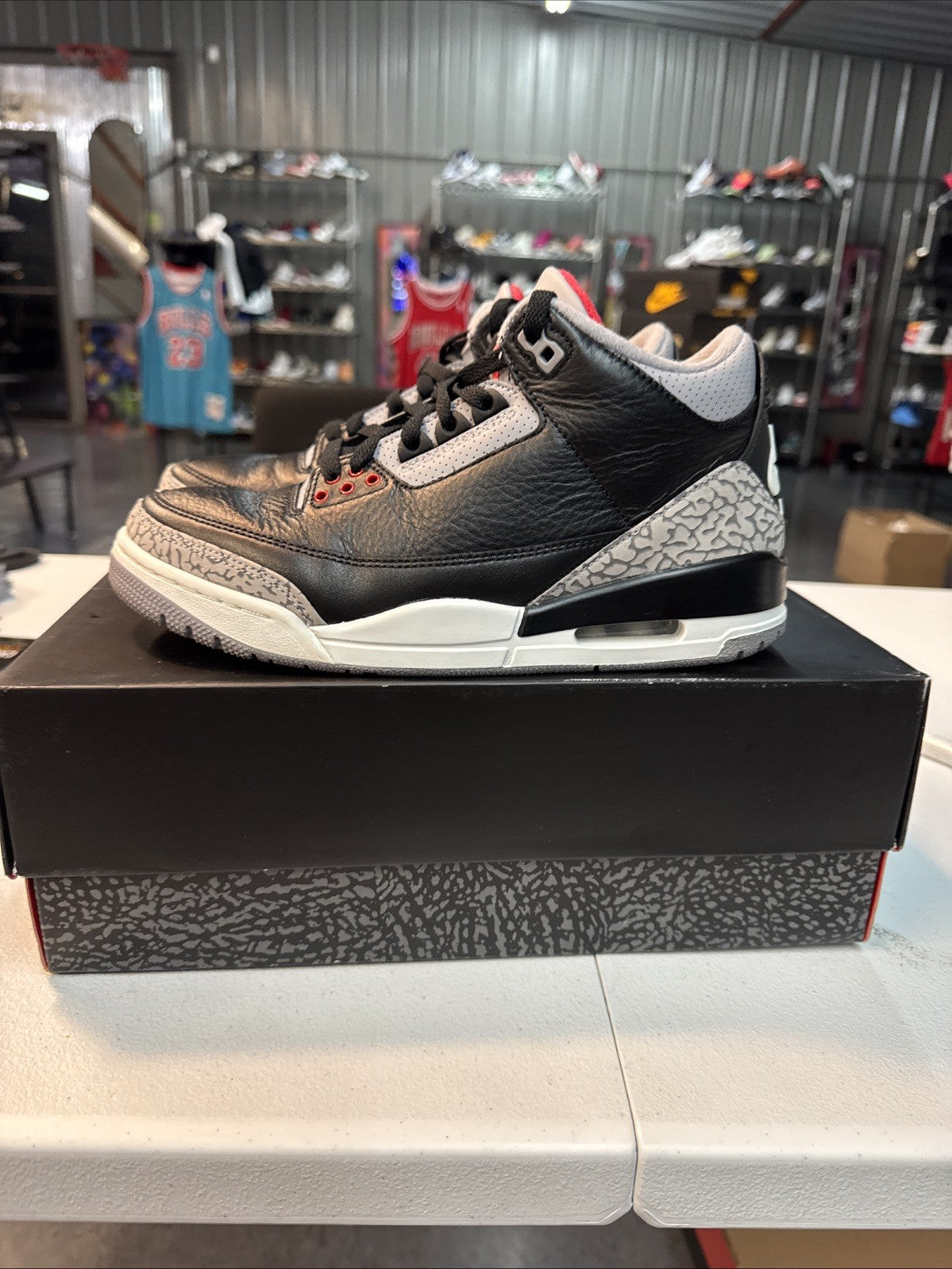 Size 8 - Air Jordan 3 Retro OG 2024 Black Cement