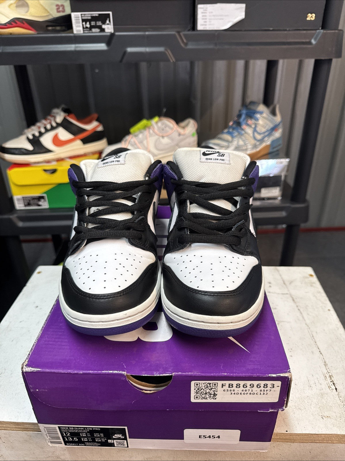 Size 12 - NIKE SB DUNK LOW “COURT PURPLE”
