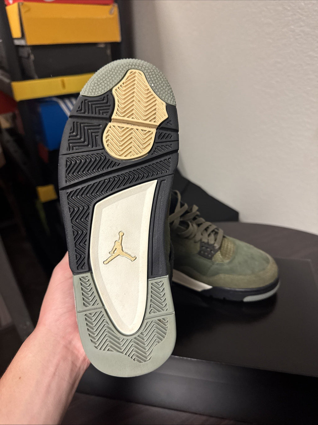Size 9 - Jordan 4 SE Retro Low Craft - Olive  | No Box