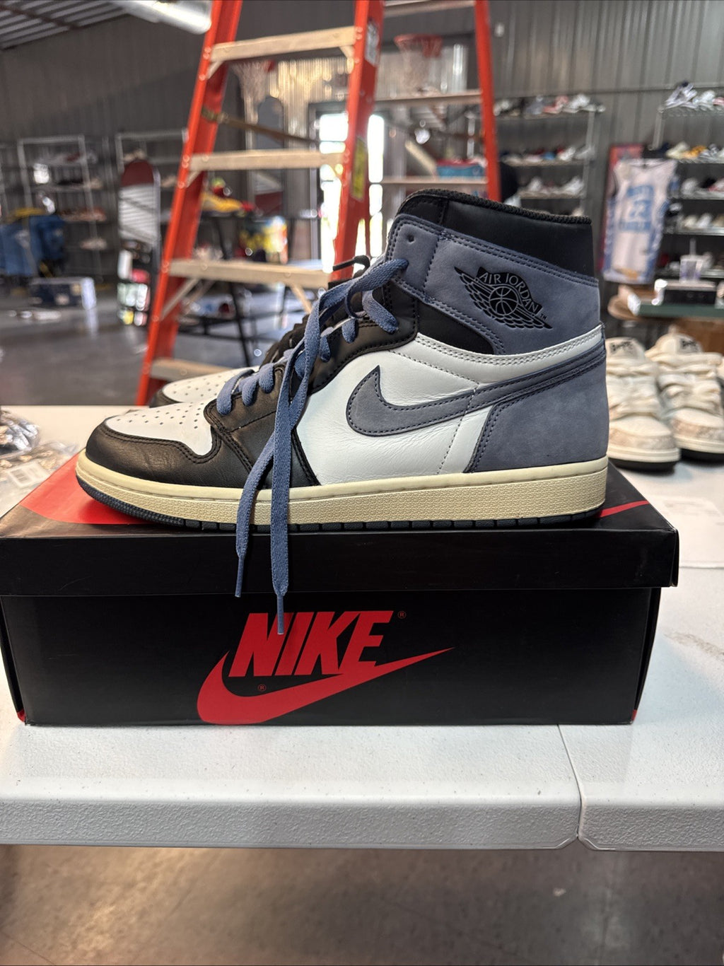 ⁠size 10.5 - Air Jordan 1 Retro High OG Blue Moon