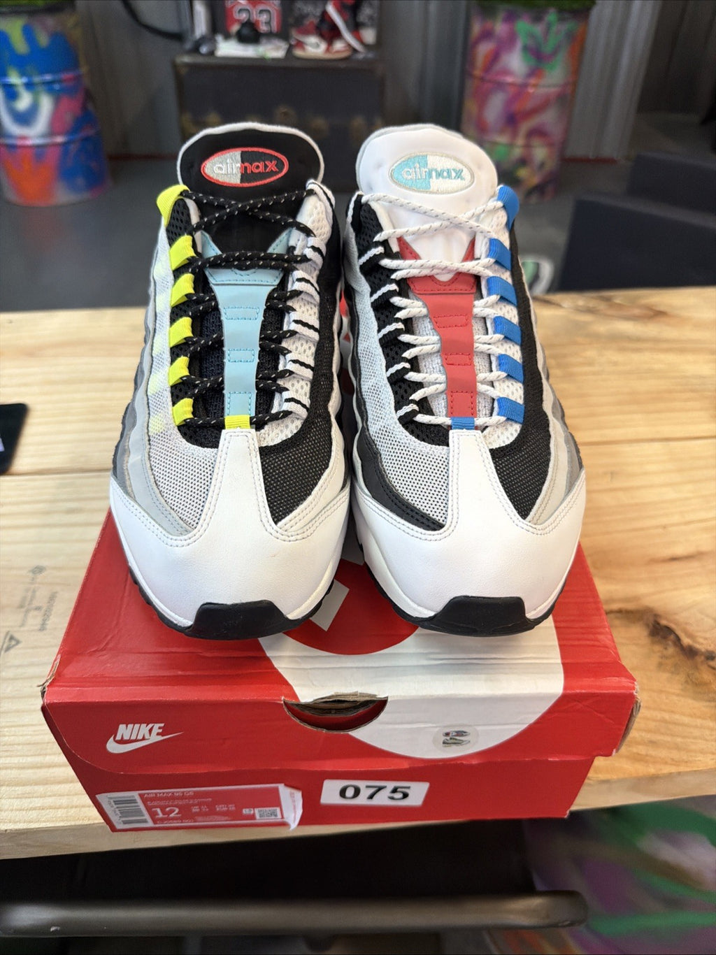 Size 12 - Nike Men's Air Max 95 QS Greedy 2.0