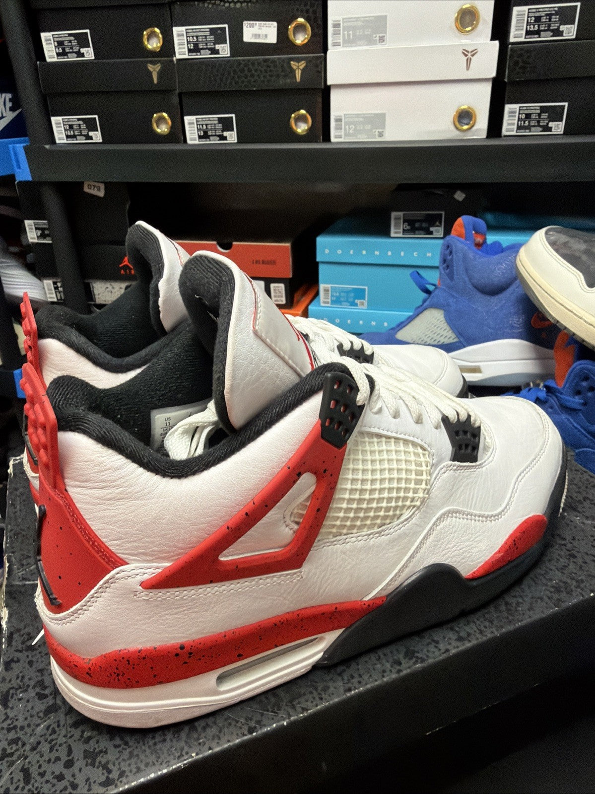 Size 11 - Jordan 4 Retro Mid Red Cement