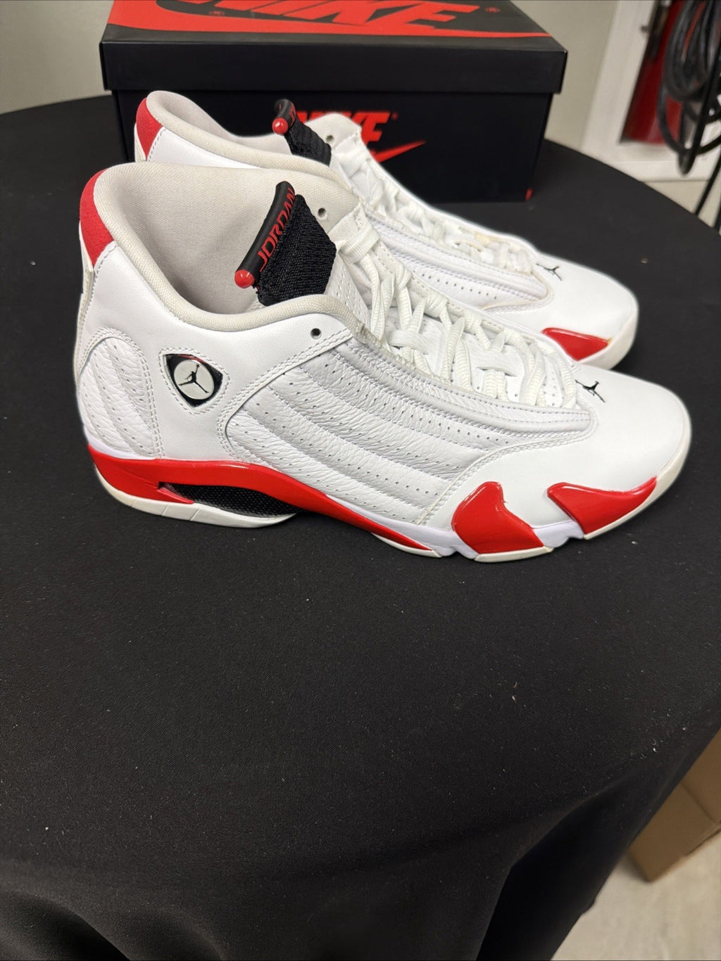 Size 9 - Air Jordan 14 Retro 2019 Candy Cane RIP Hamilton