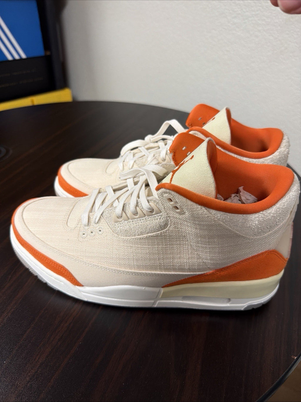 Women’s Size 11.5 Air Jordan 3 Retro Starfish Orange Sail IH7694-200 Brand New