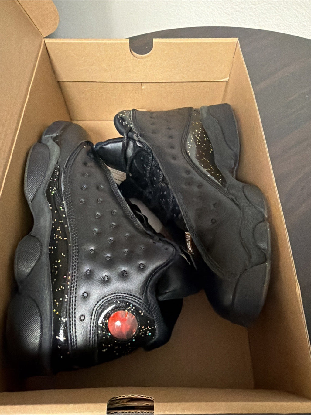 Nike Jordan Kid's Shoes Air Jordan 13 Retro (GS) Black Metallic Gold DC9443-007