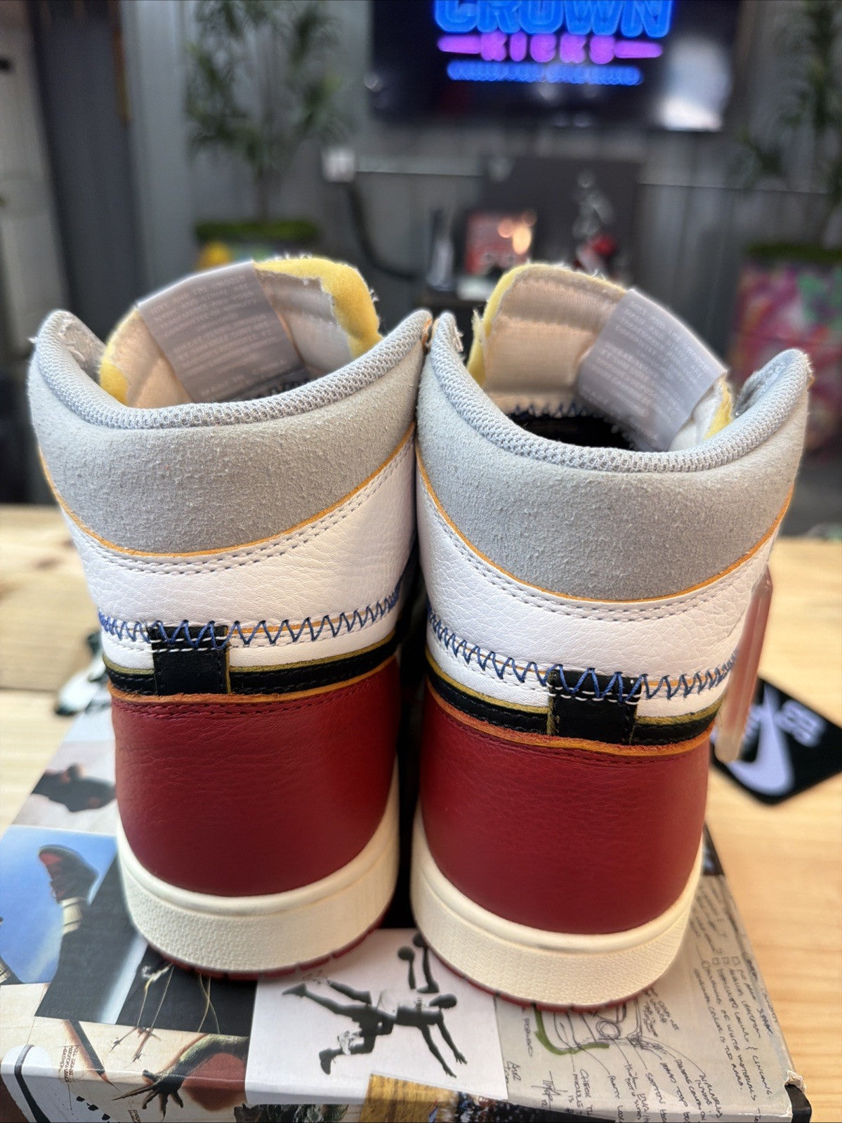 Size 8.5 - Jordan 1 Retro NRG x Union LA High Black Toe