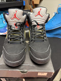 Size 14 - Air Jordan 5 Retro 2007 Black Metallic