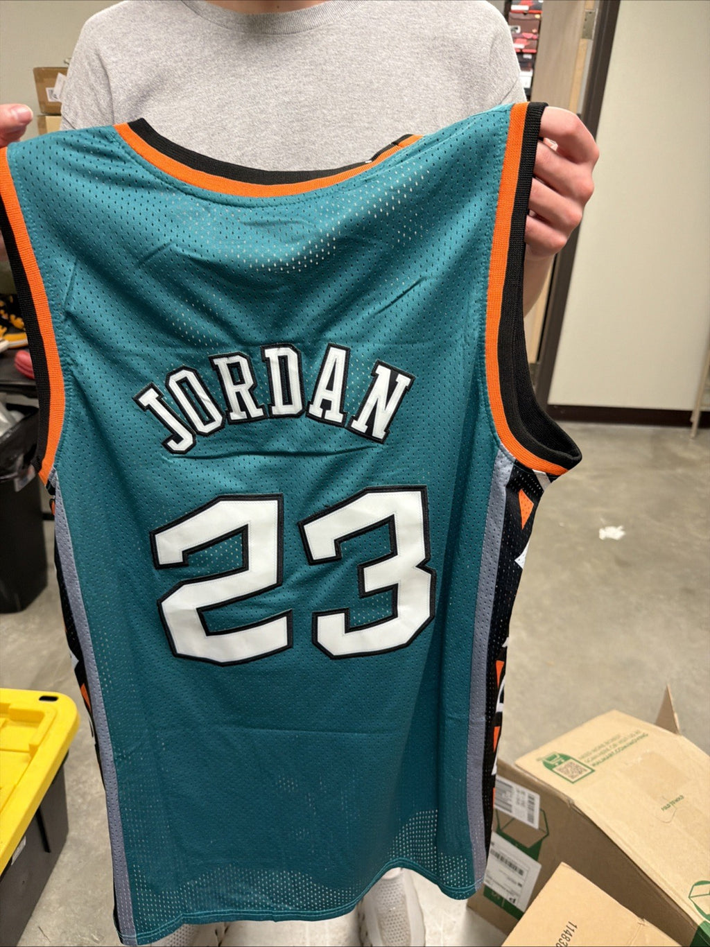 NWT Michael Jordan Chicago Bulls NBA Basketball Jersey Mitchell Ness All Star XL