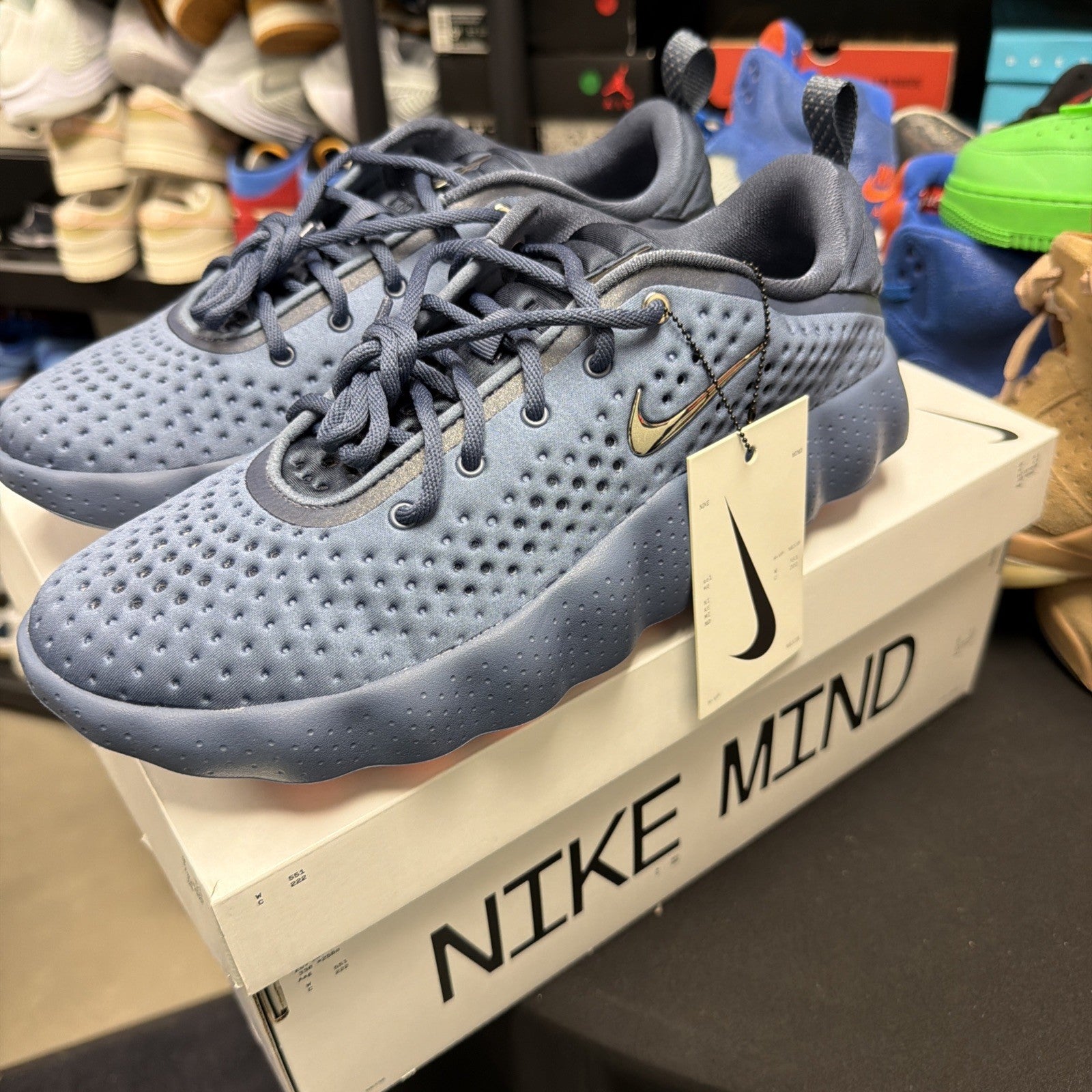 Size 10 - Nike Mind 002 Thunder Blue Chrome HQ4308-400