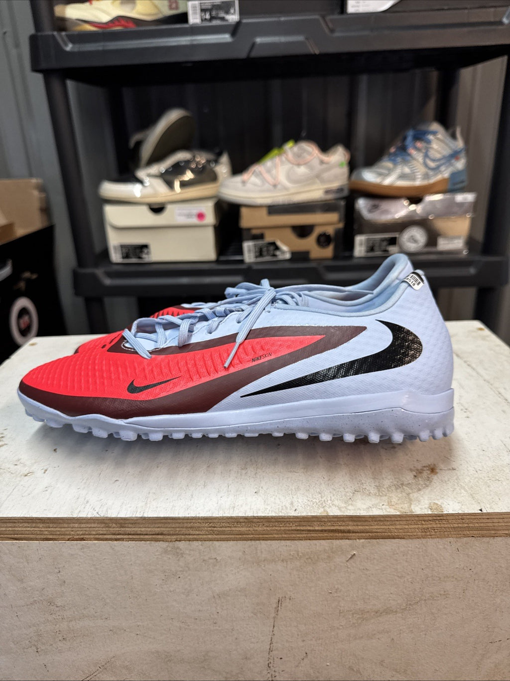 Size 11.5 - Nike Phantom 6 Low Acad TF Royal Tint Bright Crimson | No Box