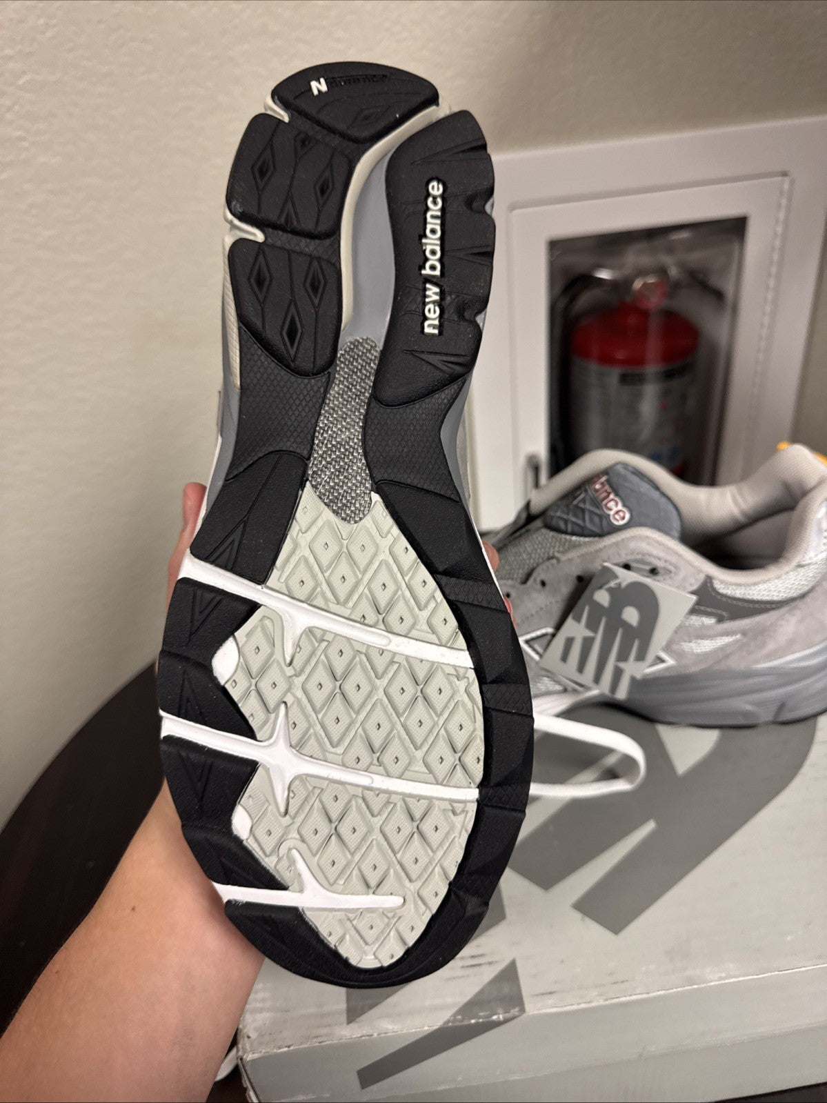 Size 11 - New Balance 990v4 Made in USA Grey Silver