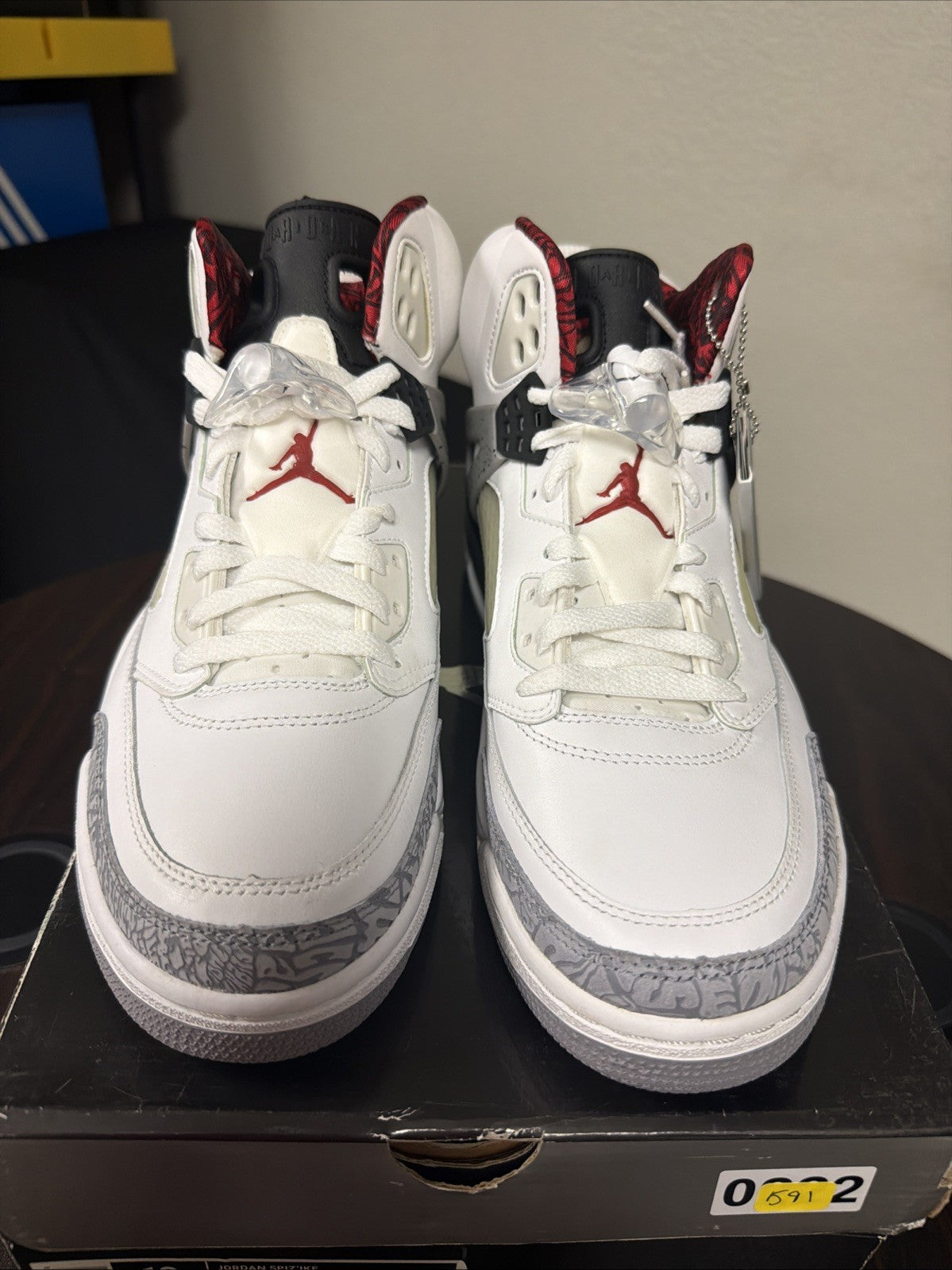 NEW Nike Air Jordan Spizike Cement Grey Size 10 315371-101