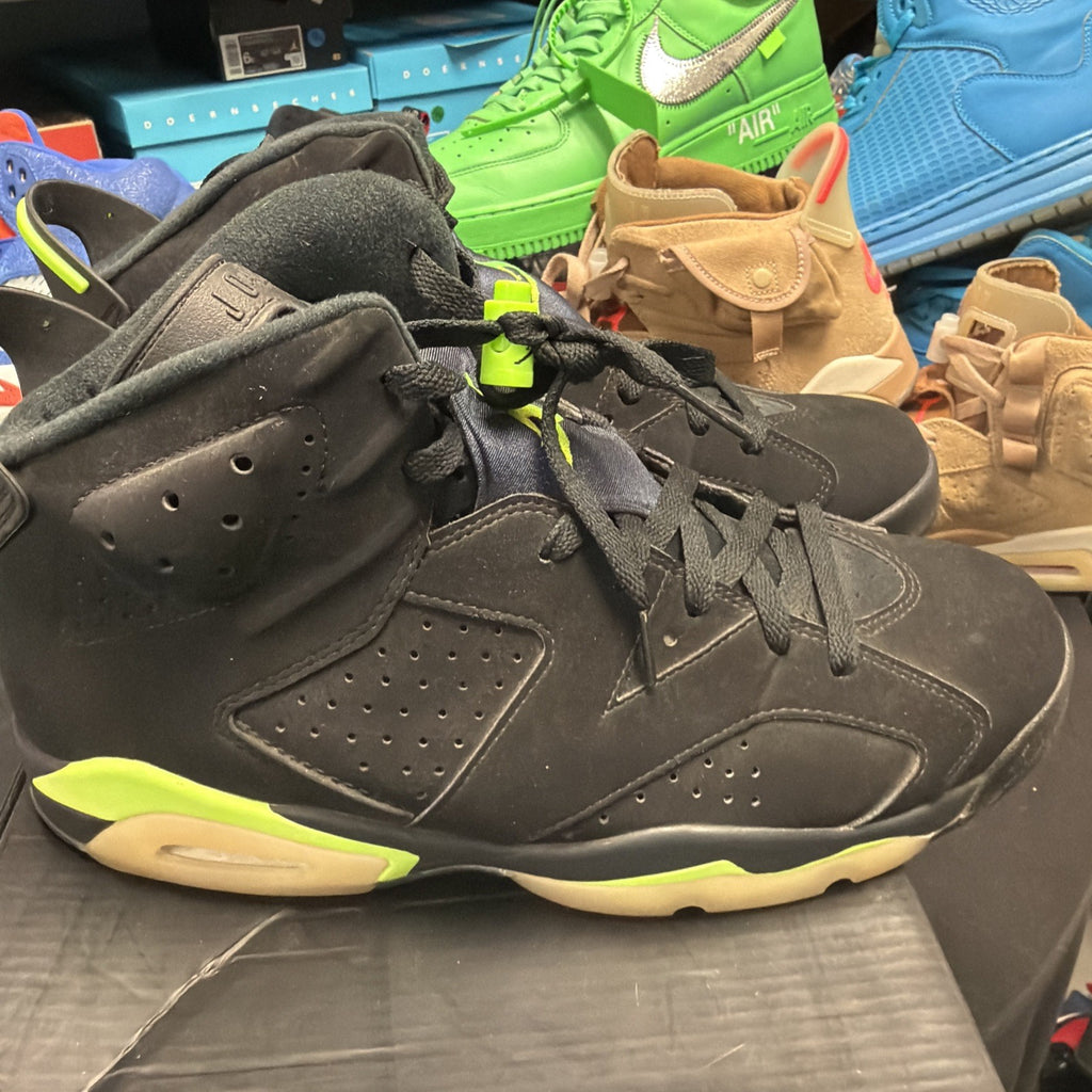Size 11 - Jordan 6 Retro Electric Green 2021