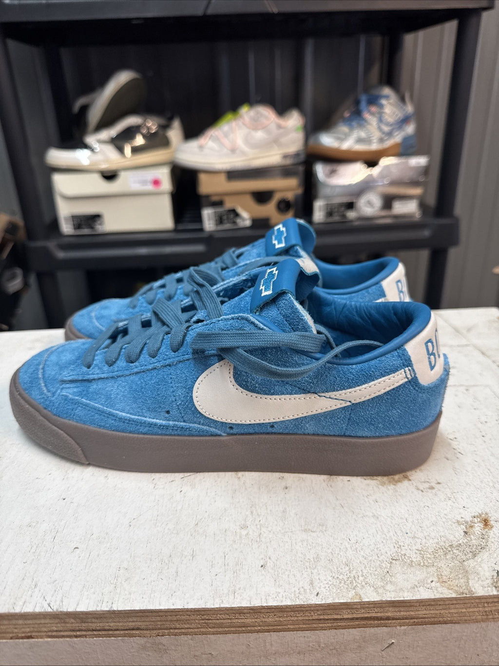 Size 7.5 - Nike Blazer Low Devin Booker 'Chevy' | Comes With Replacement Box