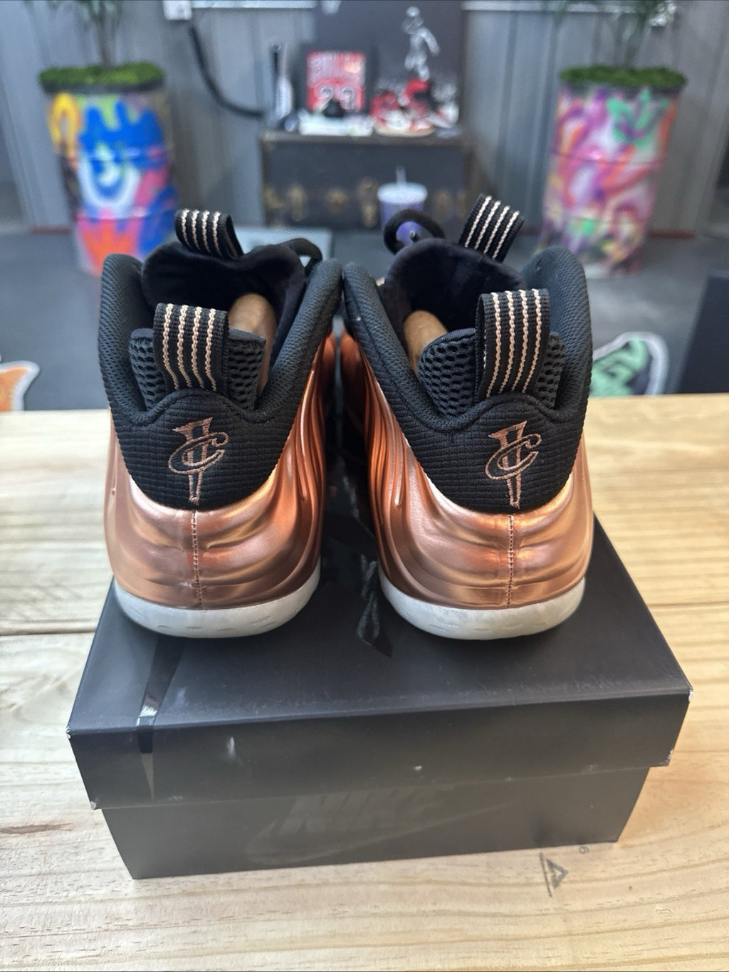 Size 9.5 - Nike Air Foamposite One Copper (2024)
