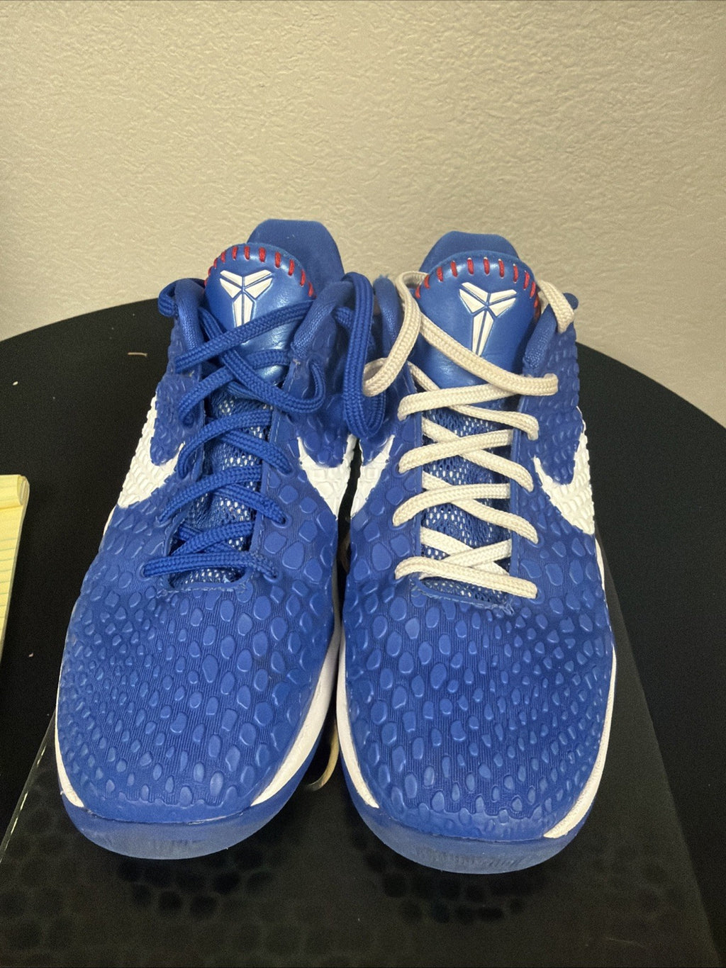 KIDS SIZE 5Y (W/6.5) Nike Kobe 6 Protro Dodgers Basketball Shoes GS FV9676-400