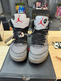 Jordan 5 Retro Off-White Muslin, Size 8, Pre-Owned