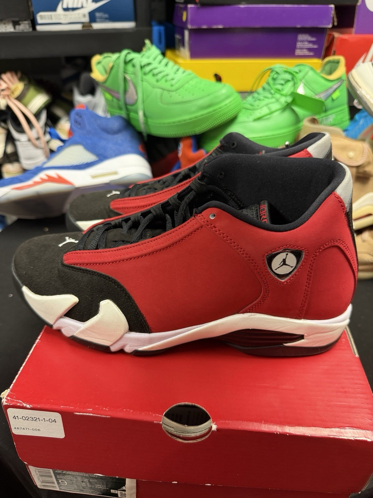 Jordan Air Jordan 14 Red Black White