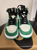 SIZE 10 - AIR JORDAN 1 ZOOM CMFT STADIUM GREEN MEN'S SHOES