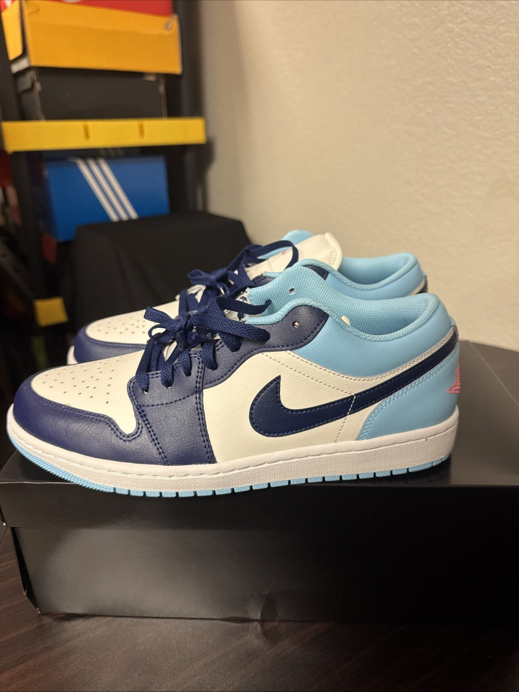 Jordan 1's Nike Low Sail Blue Chill Void Size 10.5 2025 Release