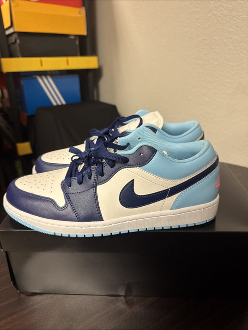 Jordan 1's Nike Low Sail Blue Chill Void Size 10.5 2025 Release