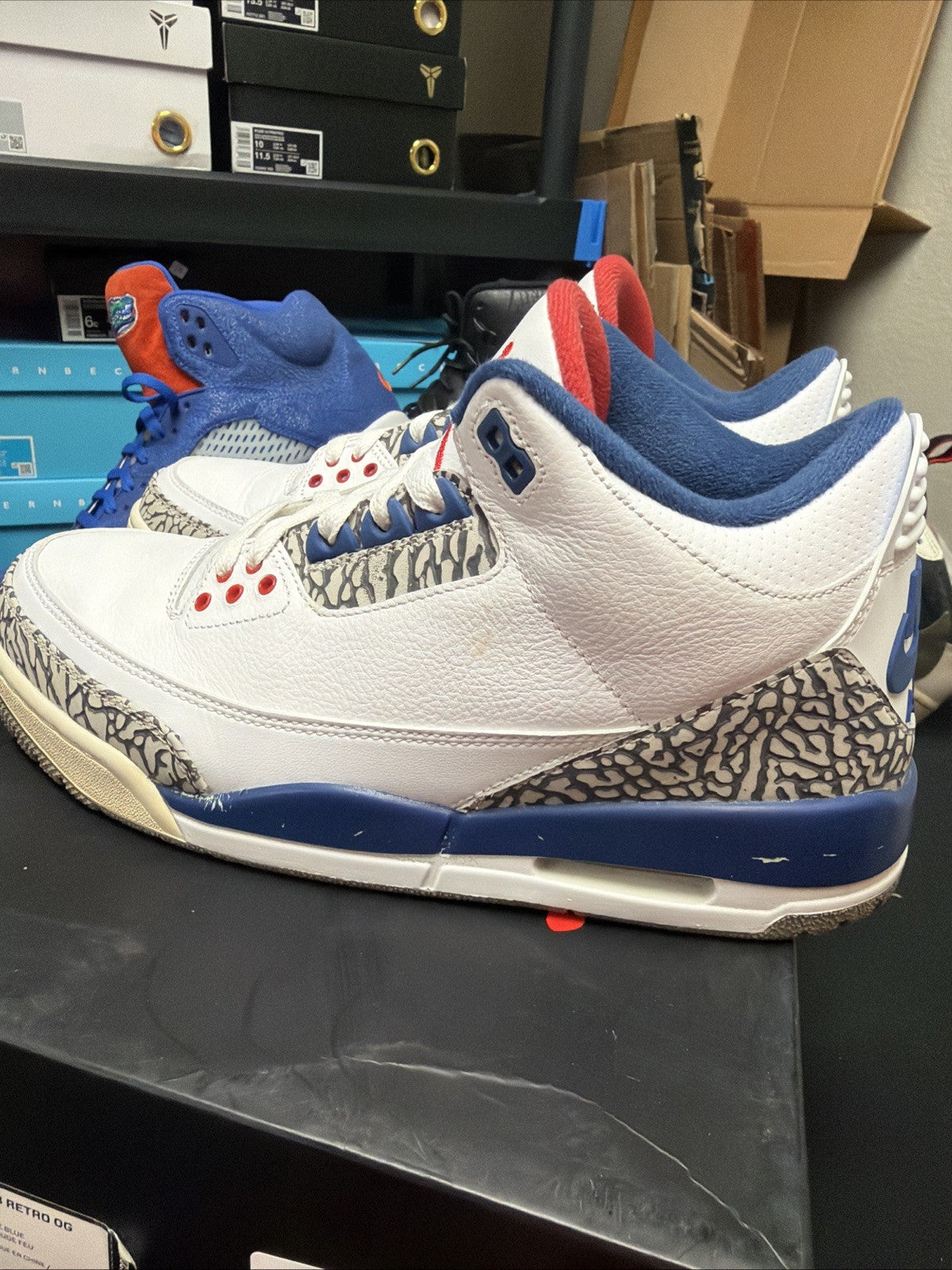 Size 9.5 - Jordan 3 Retro OG Mid True Blue