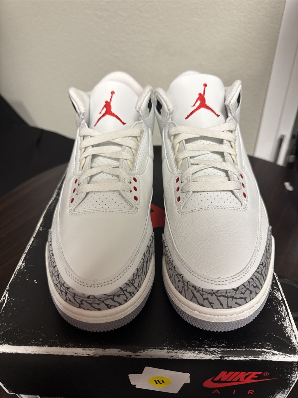 Air Jordan 3 Retro "WHITE CEMENT REIMAGINED" 2023 - Size 12 - dn3707 100 (1-48..