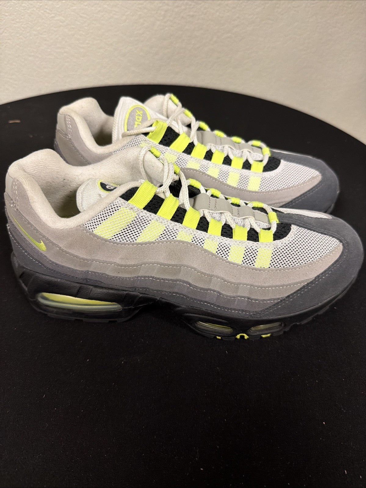 Nike Air Max 95 OG Neon 2015 Men's Size 9 Black/Grey/Green 554970-071