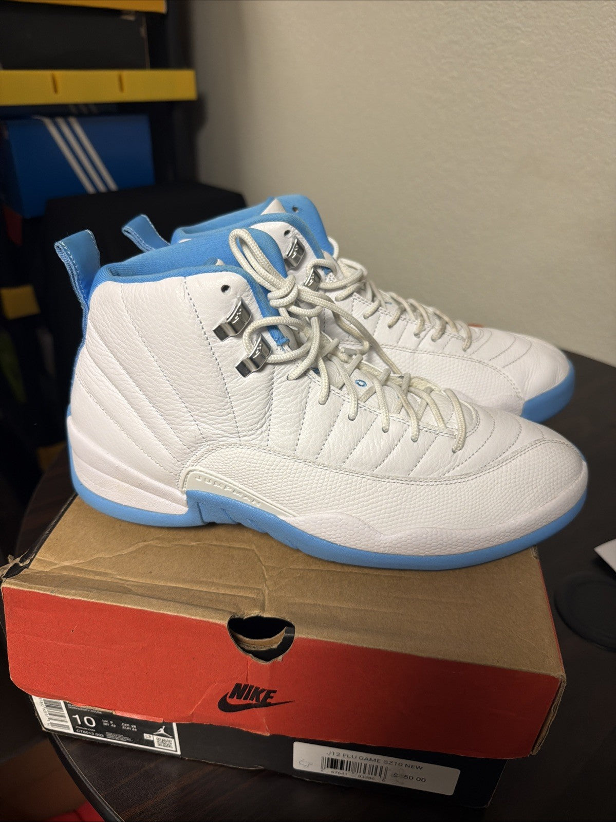 Men’s Air Jordan 12 Retro 2025 Melo casual basketball authentic shoe CT8013-112