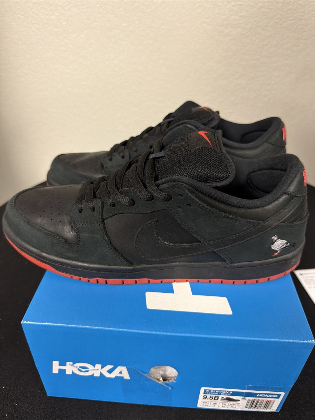 Nike Jeff Staple Dunk Pro SB Low Black Pigeon Size 11 Authentic OG Rare