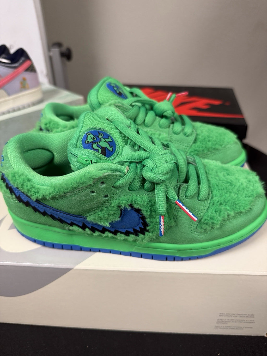 Nike SB Dunk Low Grateful Dead Bears Green - CJ5378-300