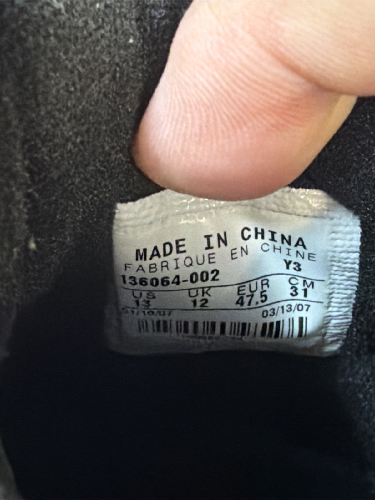 Size 13 - Air Jordan 3 Retro Black Cat