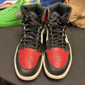 Jordan 1 Bred Toe Retro High OG Size 9.5 Mens Red Sneakers 2018 555088-610 (272